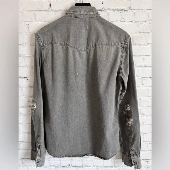 All Saints Denim Shirt - Picture 4 of 5